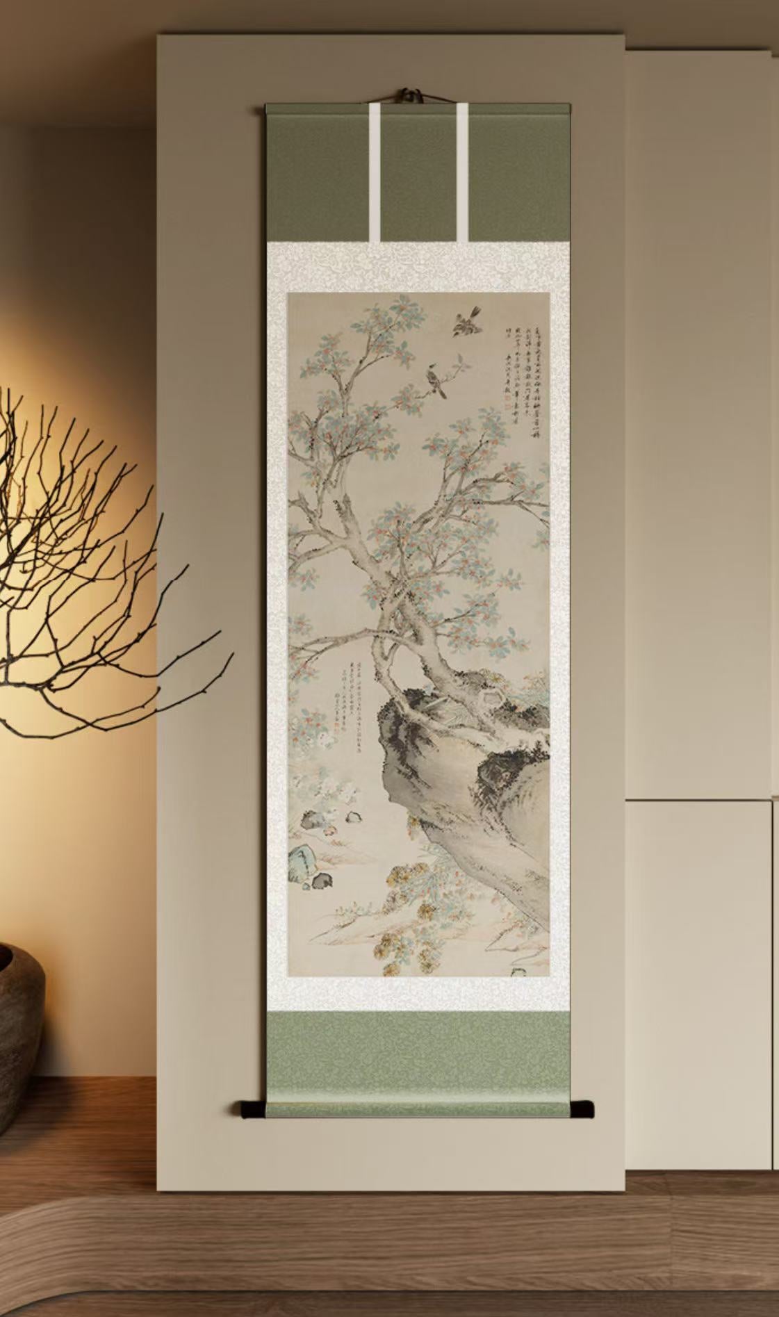 Art — 《黄菊丹桂》