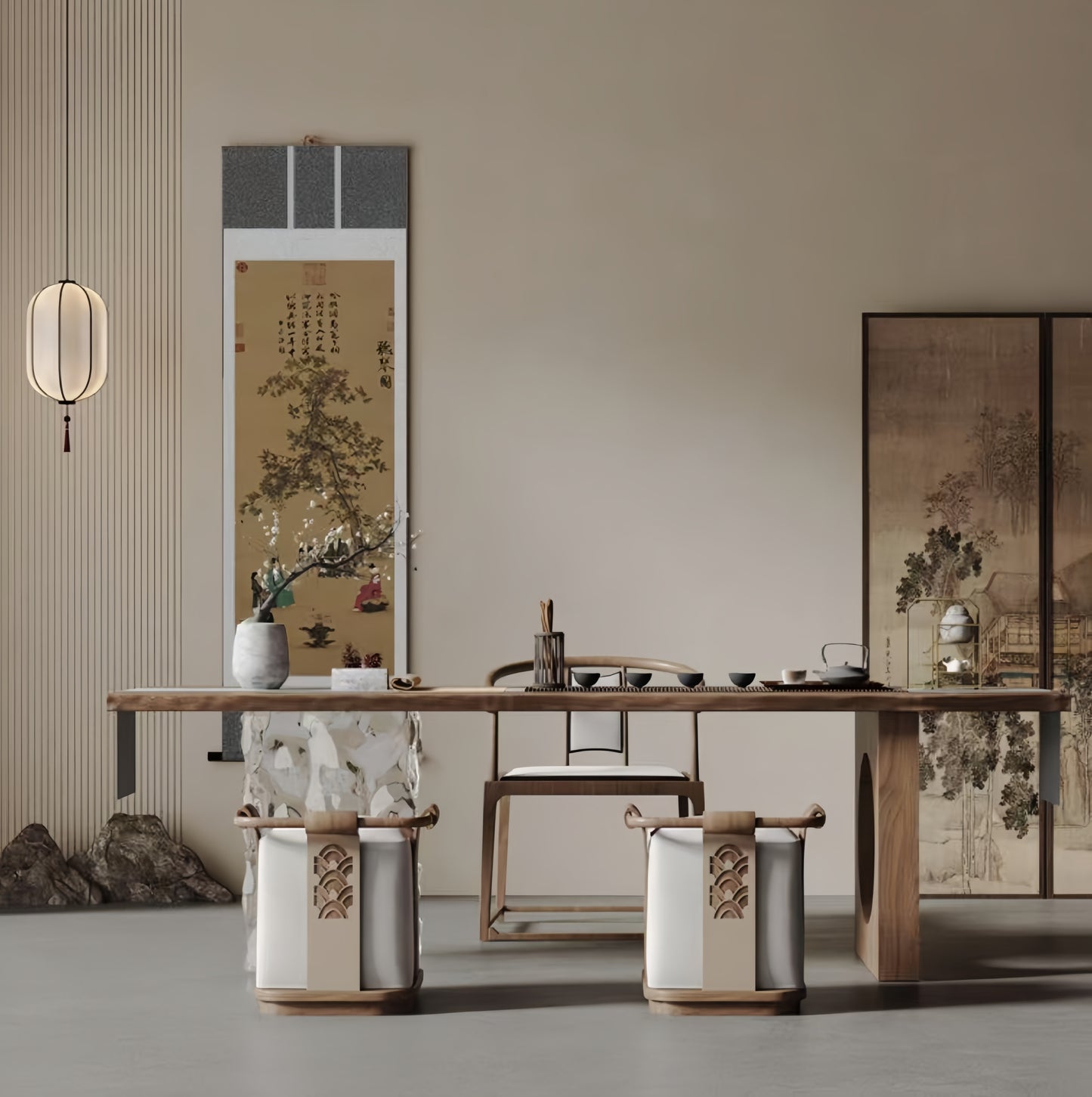 Art — 《聆琴》