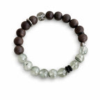 Dewlight Agarwood and Prehnite bracelet for women