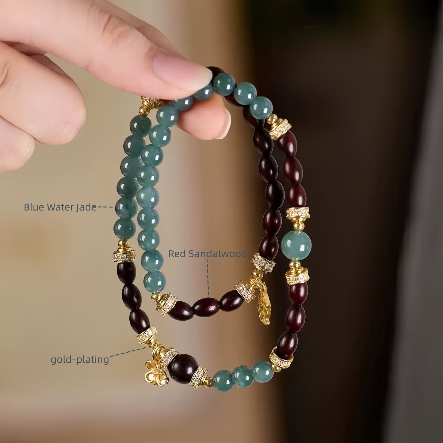 Red Sandalwood Bracelet