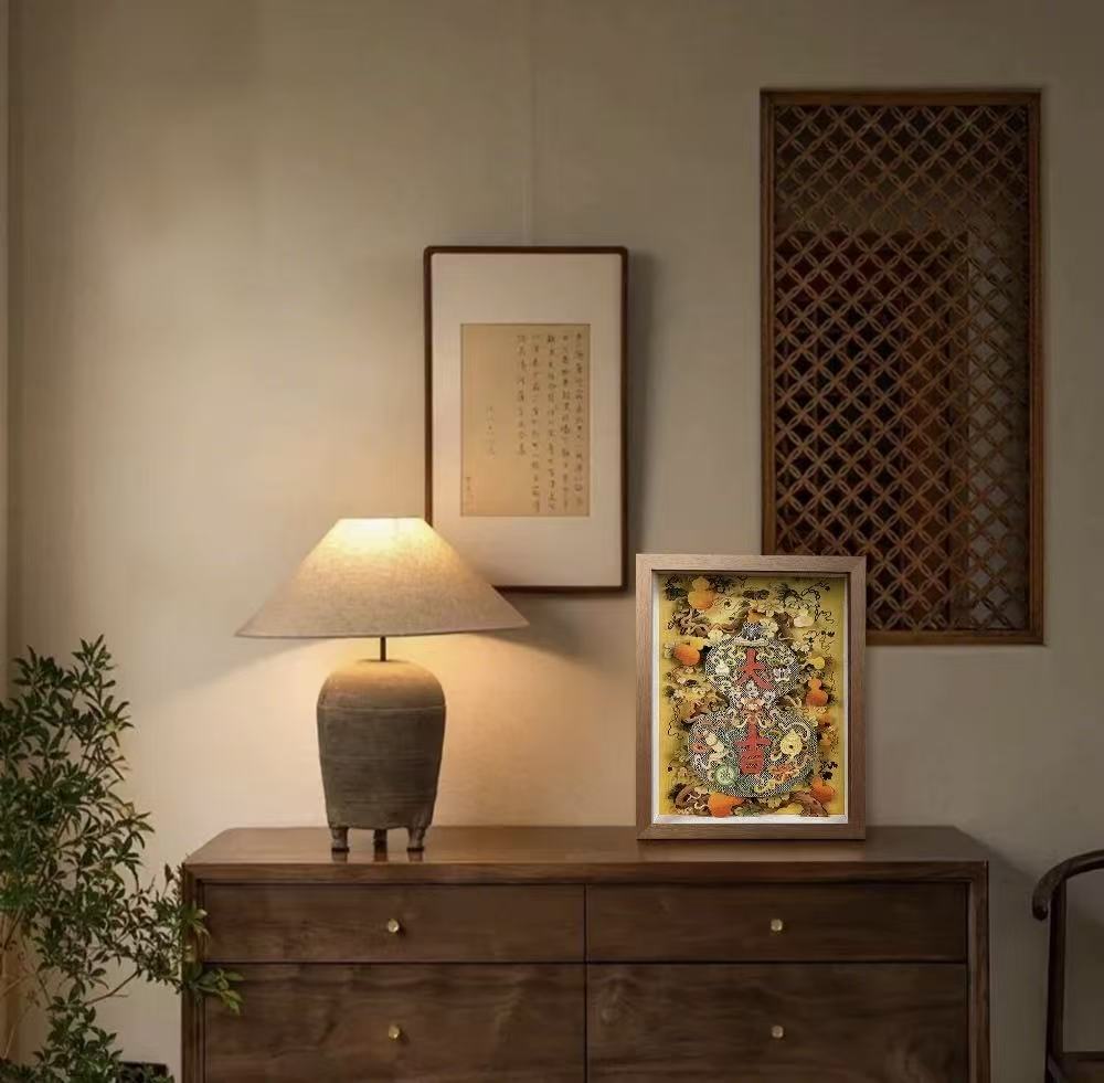 Traditionelle chinesische Papierschneidekunst 
