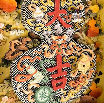 Traditionelle chinesische Papierschneidekunst 