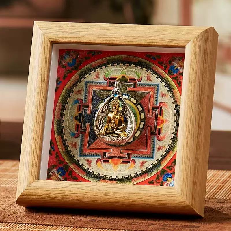 Tibetan Thangka Mandala Ornament