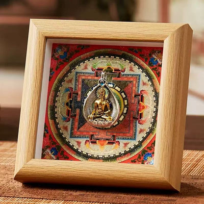 Tibetan Thangka Mandala Ornament