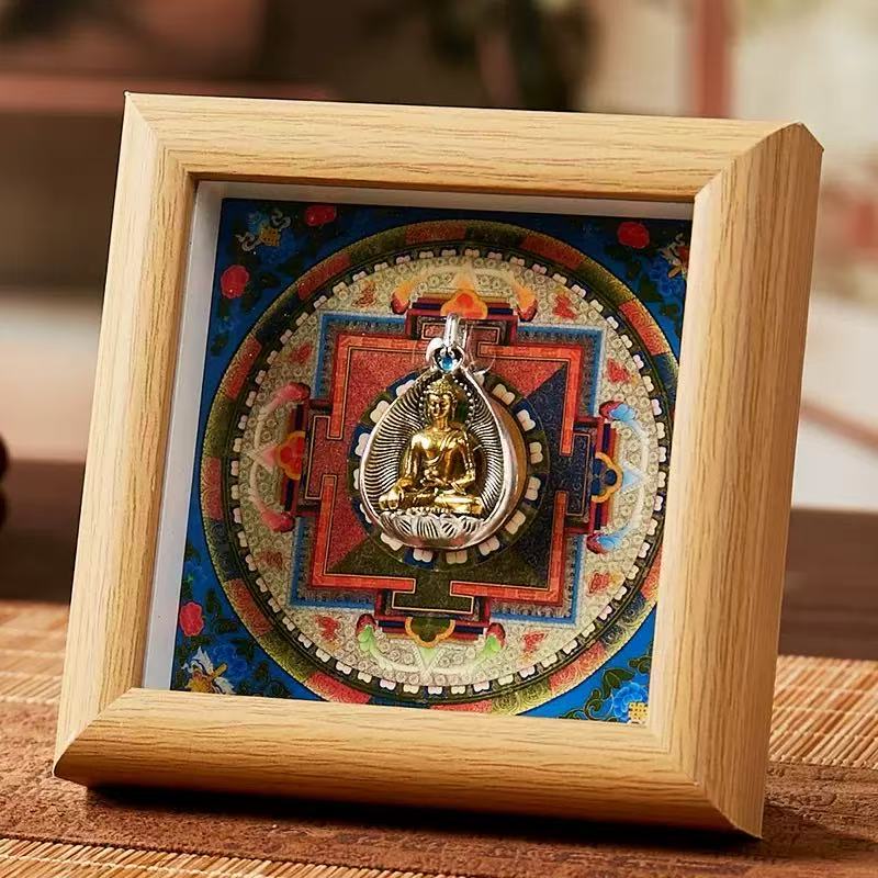 Tibetan Thangka Mandala Ornament