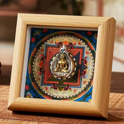 Tibetan Thangka Mandala Ornament