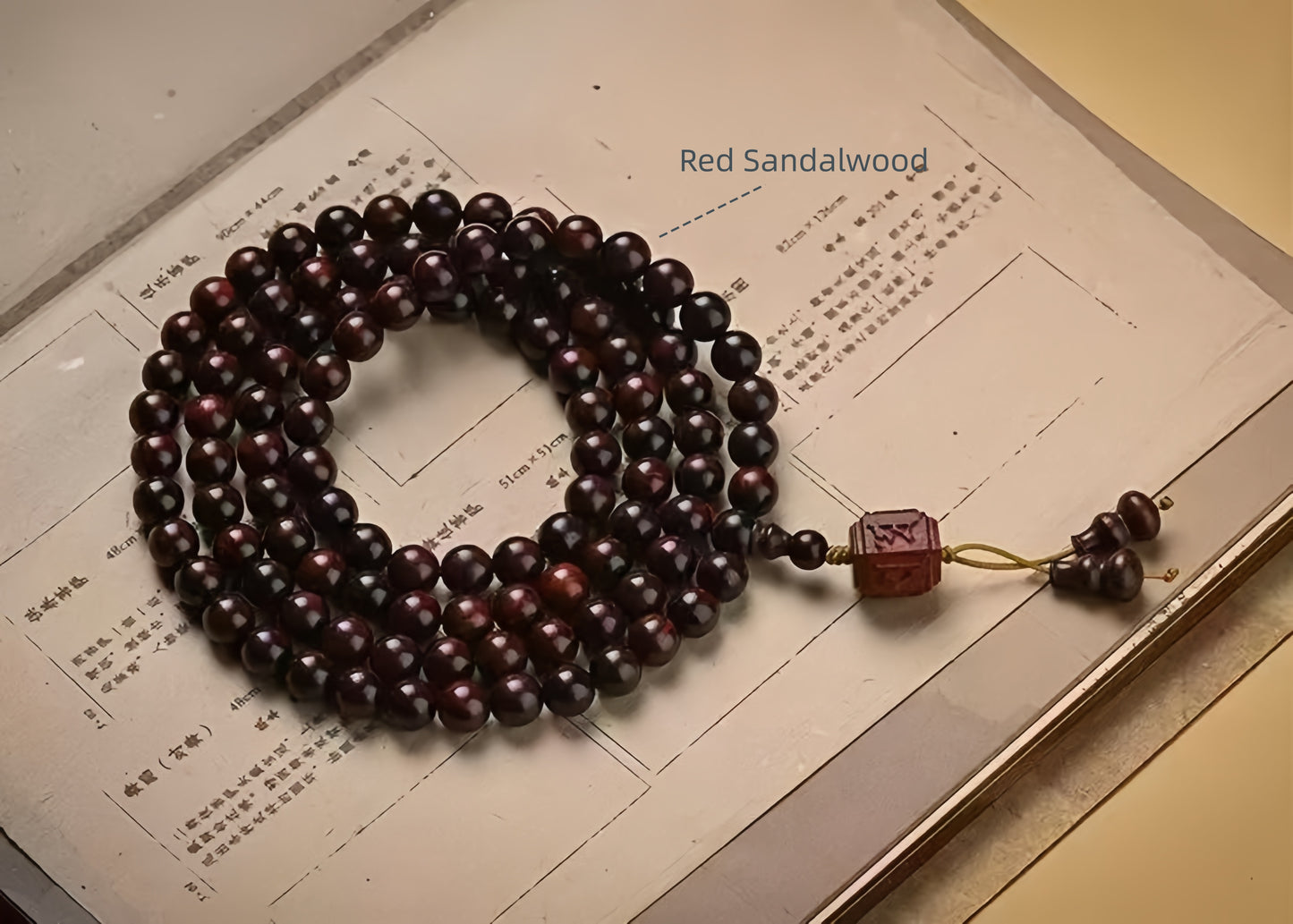 Red Sandalwood Bracelet