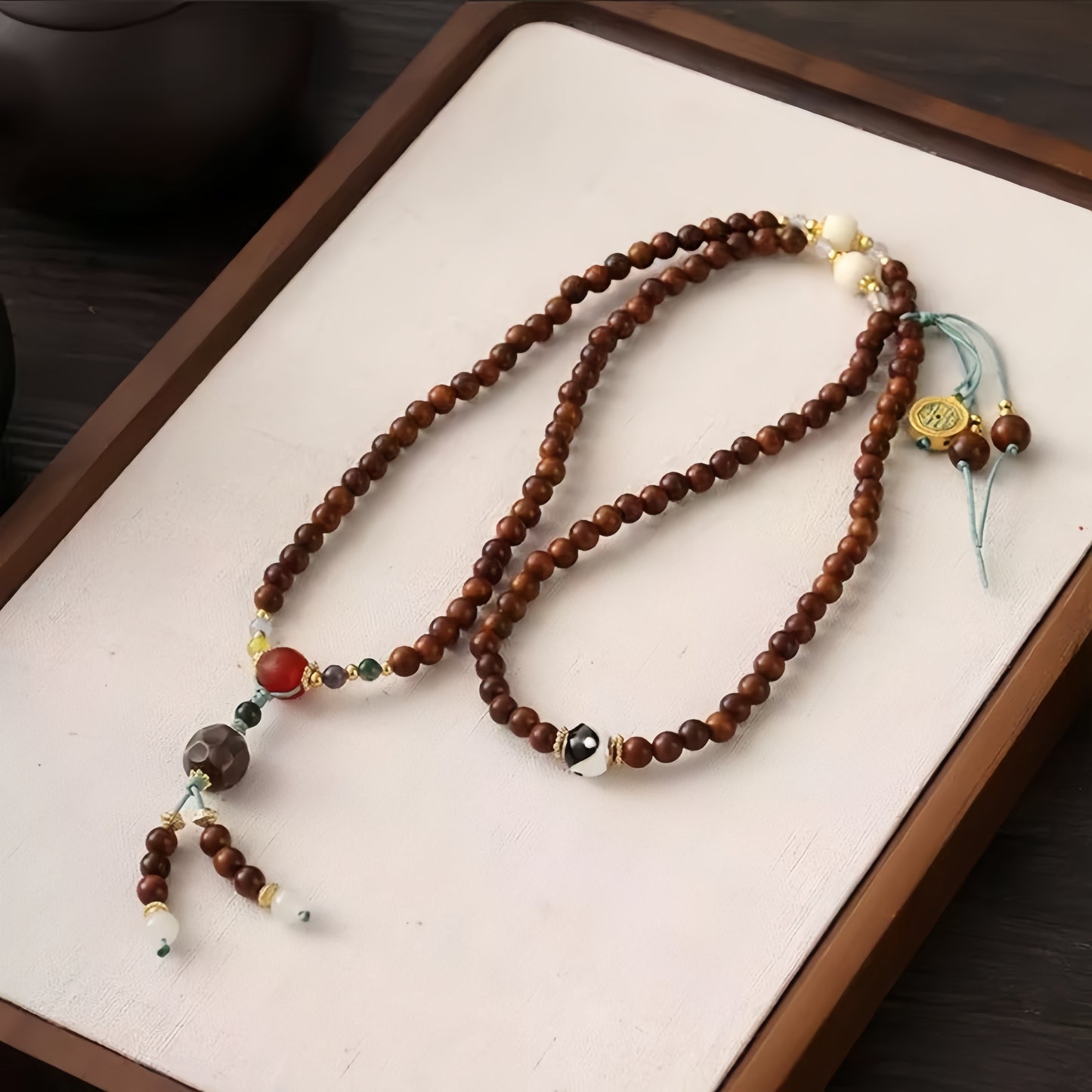 Taoist Thunderstruck Wood Bracelet