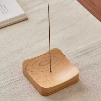 Walnut Wood Incense Holder
