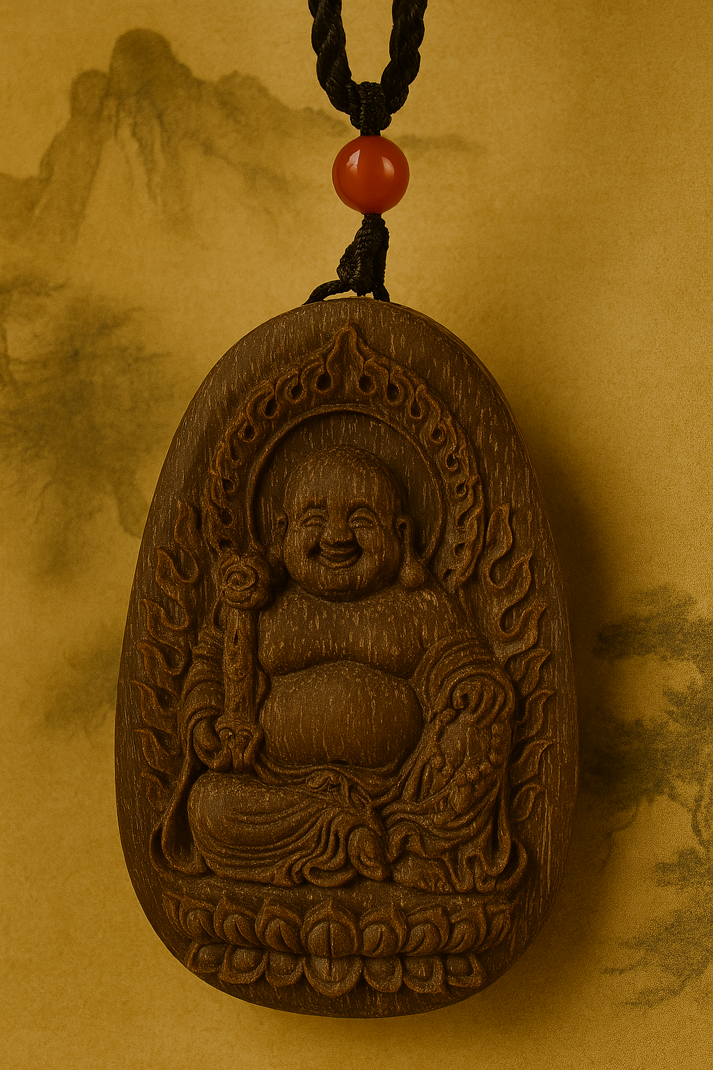 Joyful Buddha - Agarwood