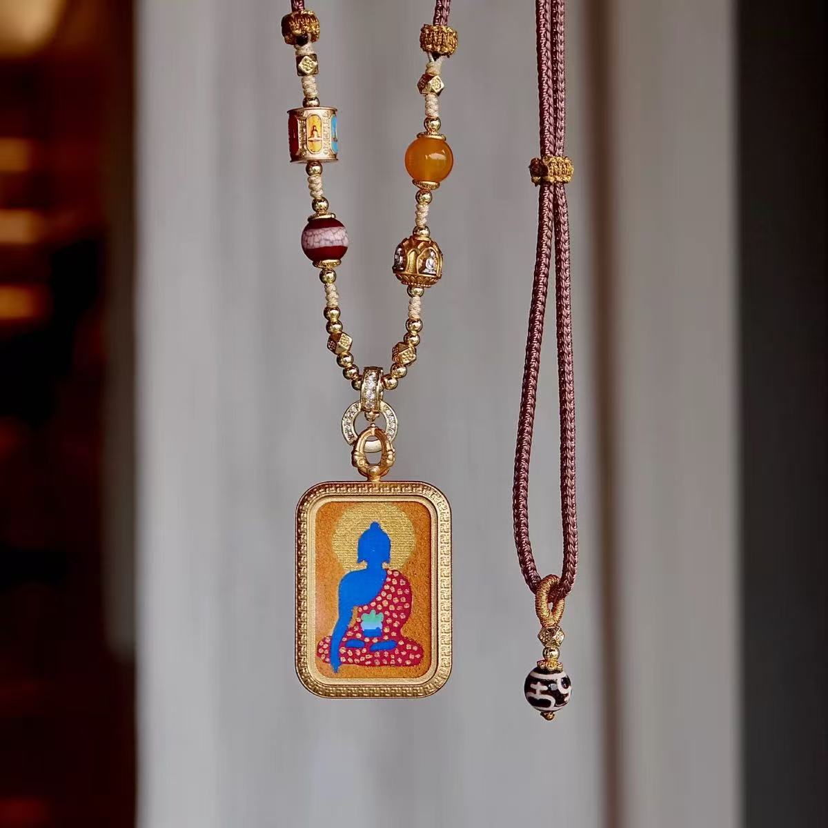 Tibetan Thangka — Medicine God